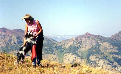 Beate and Montana on the Mountain